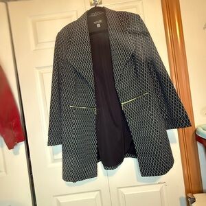 Elegant Evan Picone Black Label Long Blazer - 16